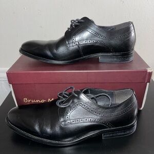 Bruno Marc Classic Black Oxfords